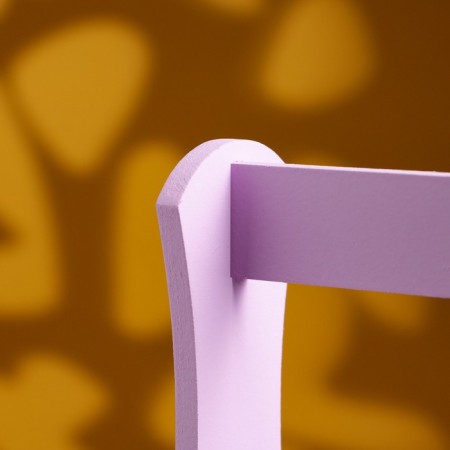Wooden Kashpo "Willian Long", with a pen, 25 × 12.5 × 10 (28) cm lilac-3