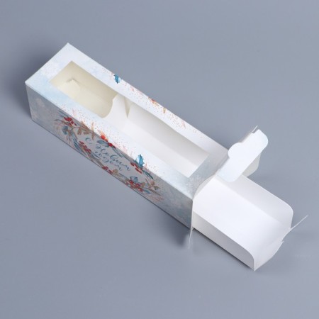 Box for Makarun "Blizzard" 18 x 5.5 x 5.5 cm, New Year-2
