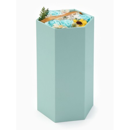 Three -level soapy composition turquoise-7