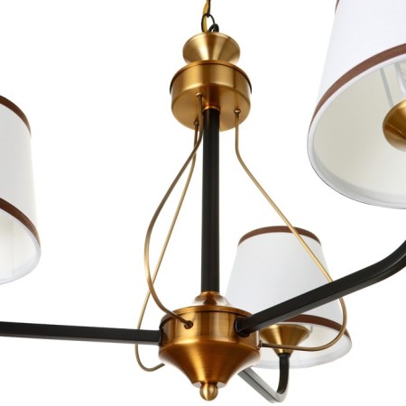 Chandelier 2428/3 E27 40W Black-Bronze 59.5x59.5x28 cm Bayerlux-5