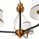 Chandelier 2428/3 E27 40W Black-Bronze 59.5x59.5x28 cm Bayerlux
