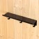 A fireplace set, wall -mounted with a “loft” shelf 600*150 mm,