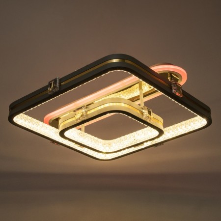Luer with FDD "Luminar" 2XLED 106W 3000-6000K RGB Gold Gold 50x47x16cm-2