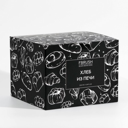 Соевая свеча BLACK AROMA HOME "Хлеб из печи", 200 мл-4
