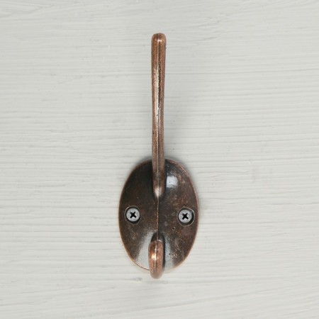 Hook furniture tundra TKD008, two -rod, copper-2