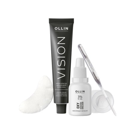 Vision eyebrow and eyelash eyebrows, black-1