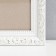 Photo frame plastic 40x60 cm, gold with white (plastic screen)
