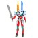 Robot "Warrior-Guardian", mobile details, color mix