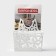 Harmony stand stand, 13 × 18 × 6 cm, white color