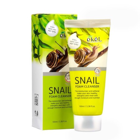 Ekel washing foam with snail mucin, 100 ml