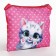 Gift set for the girl "kitten", bag, notebook