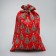 Bag gift canvas "Good in the New Year", Christmas trees, 20 x 30 cm +/- 1.5 cm, New Year