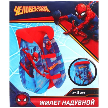 Voik “Spider Man” vest for swimming, children's, blue color-6