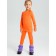 Thermal complex for girls: trousers, sweatshirt, height 110 cm