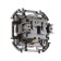 LEGRAND Inspiria socket, 2 K+ 3, 16 A, 250 V, aluminum