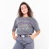 Female jeans, gray color, size 26 (42)