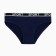 Panties female slips, dark blue color, size 42-44