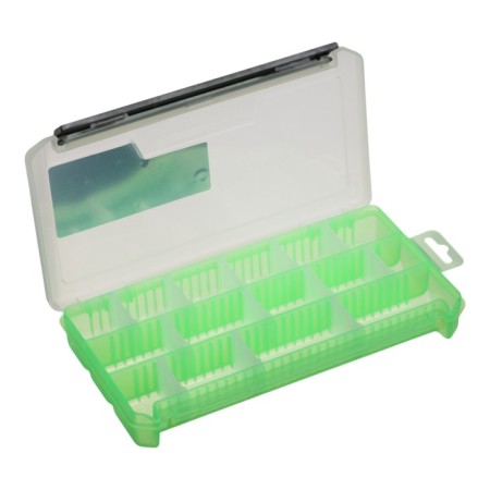 Box for baits KDP-2, 23 x 11.5 x 3.5 cm, green-1