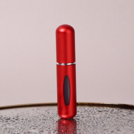 Perfume atomizer, with a sprayer, 10 ml, red color-1
