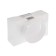 Zein tee, rectangular, 55 x 110 mm, ventilation, with the transition to a round channel d = 100 mm