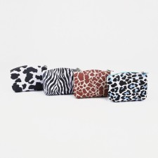 Lightning wallet, mix/animal print