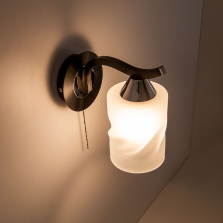 Sconces Citilux "Sierra" CL119411, 10.7x18 cm, 1x75W, e27, black color-5