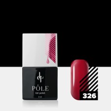 Color gel polish Pole, No. 326 Solferino, 8 ml