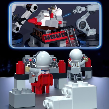 Designer "Big Blocks. Cosmos ", 86 details-2