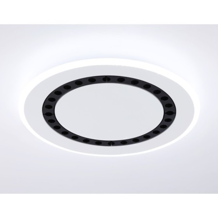 LED ceiling LED with Ambrella Light, Linetech, FL51402, LED, 56 W, 4200LUM, 3000-6400K, white color.-1