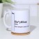 Named mug, sublimation "by*nonsense", with application