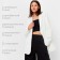 Women's jacket Minaku: classic color white, rr 44