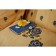 Bed linen Duet "Rose", size 220x240 cm, 145x215 cm - 2 pcs, 50x70 cm - 2 pcs