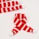 A scarf for toys knitted "Winter evening", set of 5 pcs., Size 1pc. - 27 × 2 cm