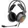 Headphones with A4Tech Bloody Mc750 Gray Microphone 2.3M MONITERIA USB heading (MC750 GREY)