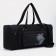 Road bag, 3 parts on zippers, external pocket, long belt, black color