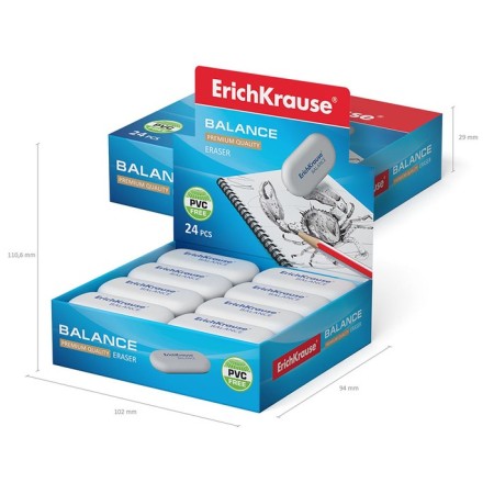 E Lastik Erichkrause Balance Mini, 40 x 22 x 12 mm, soft, hypoallergenic-4
