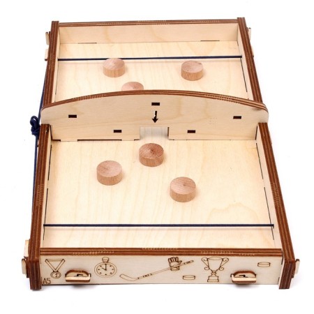 Designer "desktop hockey. Winner "-4