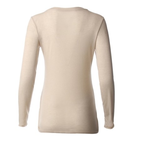Women's longing KAFTAN: BASIC Line col. Beige, size 50-52-3