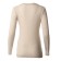 Women's longing KAFTAN: BASIC Line col. Beige, size 50-52