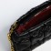 Lightning bag, long chain, black color