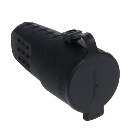 Shtepselnaya soda universal, 16 a, s/k, IP 44, with a plug, rubber, black-1
