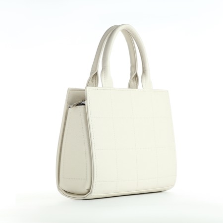 Textura touut bag, small size, white color-1