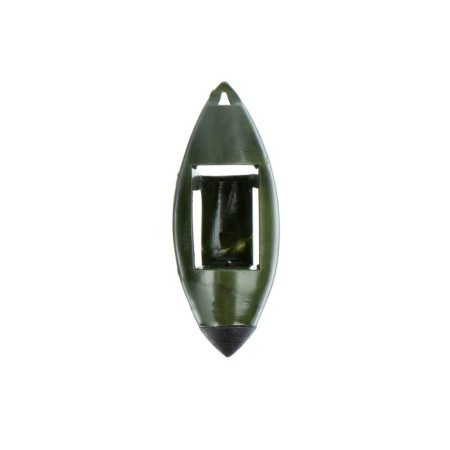 Boar-feeder plastic X-Feeder PL Camo Bullet Window M, Camo color, 70 g, 35 ml