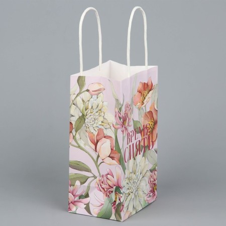 Gift Crafts, packaging, “time to shine”, flowers, 12 x 21 x 9 cm-3