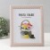 Photo frame plastic 20x25 cm "Brick masonry" white 29x24 cm
