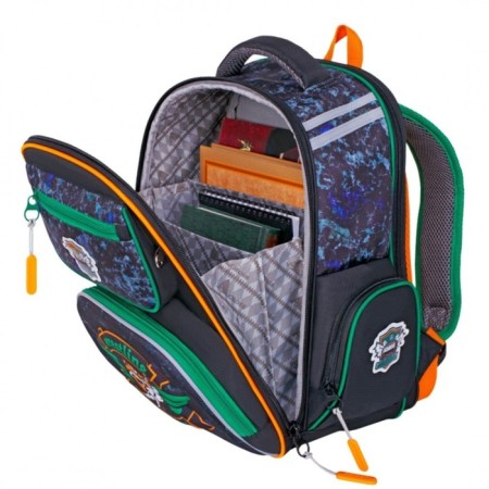 Frame backpack 35 x 26 x 18 cm, Across ACS1, filling: bag, blue ACS1-5-5