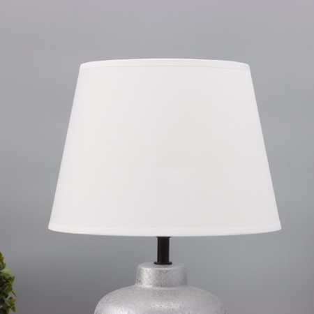 Table lamp "Coca" 1x40W E27 silver 25x25x38, 5cm-3