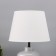 Table lamp "Coca" 1x40W E27 silver 25x25x38, 5cm