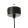 Suspension lamp "MOEM" LED 5W 4000K Black 4x4x50-150cm