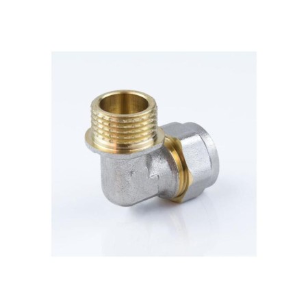 Aquasfera square 7006-01, crimping, 16 mm x 1/2 x 90 °, outer thread, brass-3